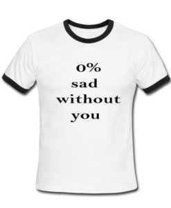 0% sad T-shirt Ring THD