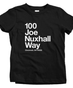 100 Joe Nuxhall Way T-Shirt ch