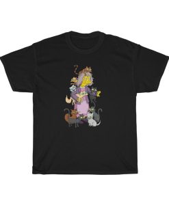 The Simpsons Crazy Cat Lady T-Shirt ch