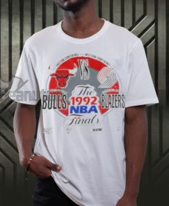 Vintage 1992 Chicago Bulls NBA Championship T shirt ch