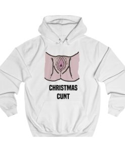 Adults Christmas Cunt Funny Christmas hoodie ch