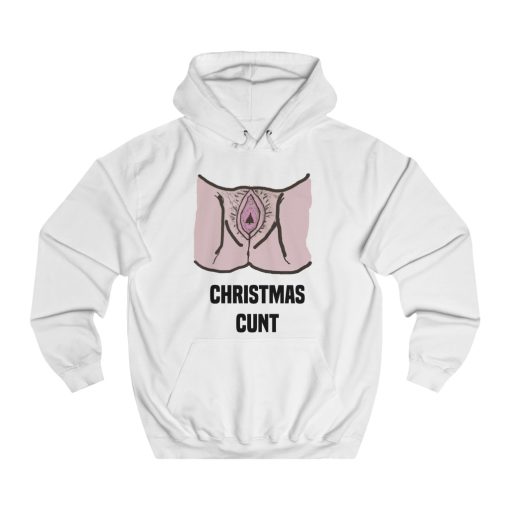 Adults Christmas Cunt Funny Christmas hoodie ch