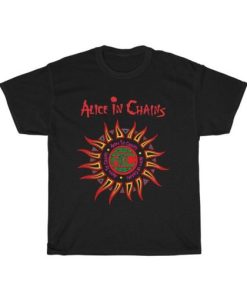 Alice In Chains Sun Logo T shirt ch