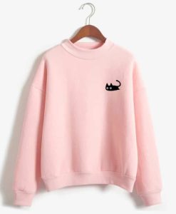 cute little cat sweatshirt ch