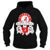 Alabama Crimson Dog hoodie ch