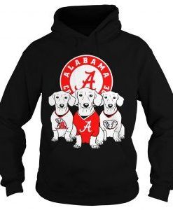 Alabama Crimson Dog hoodie ch