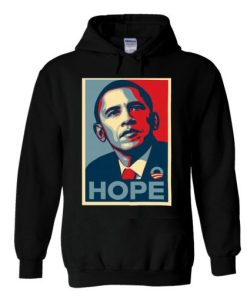 US President Barack Obama Hope Hoodie ch