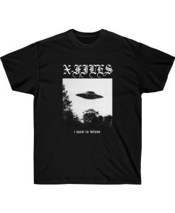 X-Files I want to believe T-shirt ch