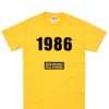 1986 graphic t-shirt ch