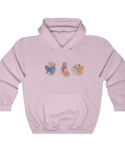 Bunnerfly Lines Bunny Butterfly Hoodie ch