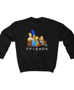 The Simpsons Friends Sweatshirt ch