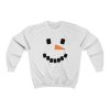 snowman face sweatshirt ch