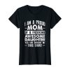 Womens I Am A Proud Mom Of A Freaking Awesome TSHIRT ch
