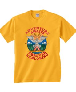 Adventure Awaits Forever Exploring T-shirt ch