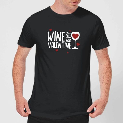 Wine Is My Valentine T-Shirt ch