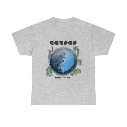 1970's KANSAS vintage concert 1977-78 TOUR vintage band T Shirt ch