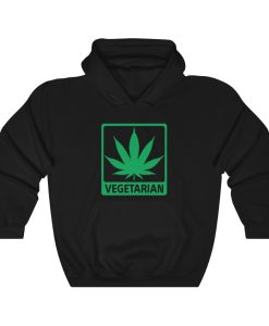 Vegetarian Marijuana Hoodie ch