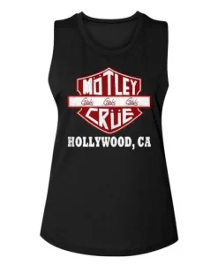 Motley Crue Hollywood California Girls Girls Girls Tank Top ch