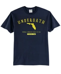Underoath Florida Where America Goes To Die T-shirt ch