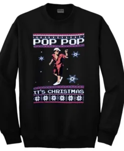 Bruno Mars Pop Pop It’s Christmas Sweatshirt ch