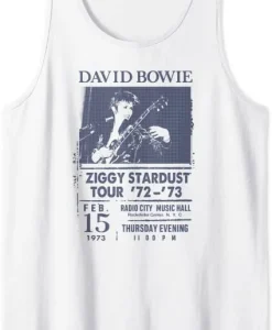David Bowie Radio City Tank Top ch